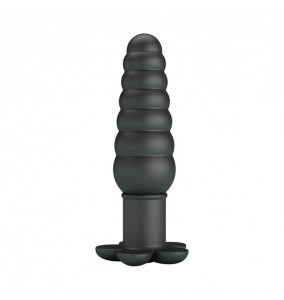 Pretty Love - Imron Vibrating Anal Plug Massager (Battery - Black)